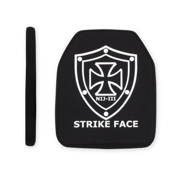 25 × 30 cm SAPI Ballistic Plate – Flat Back