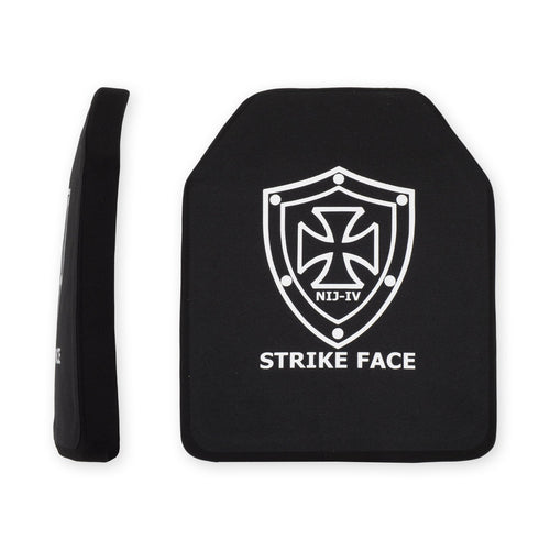 25 × 30 cm SAPI Ceramic Plate – Multi Curve Front (Al2O3)