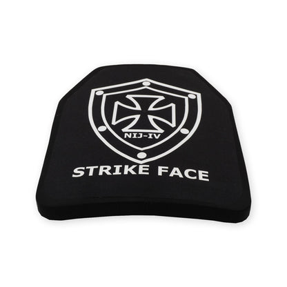 10"x12" Single Curve SAPI Front Plate - Ceramic (AlO) - Shield Defence Solution