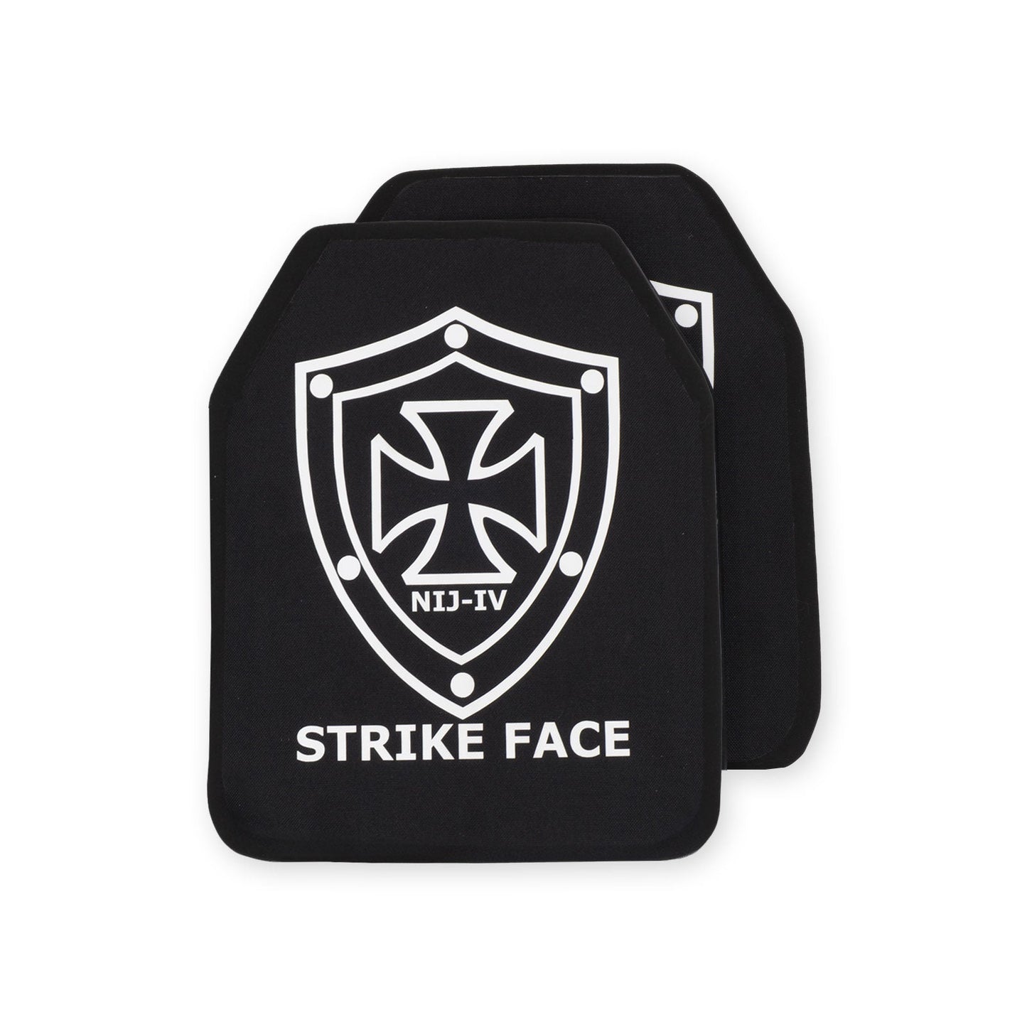 10"x12" Single Curve SAPI Front Plate - Ceramic (AlO) - Shield Defence Solution