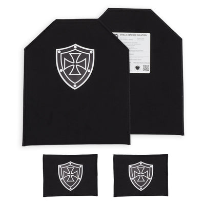 25 × 30 cm Soft Armor Insert Set SAPI – Front, Back & Side Panels