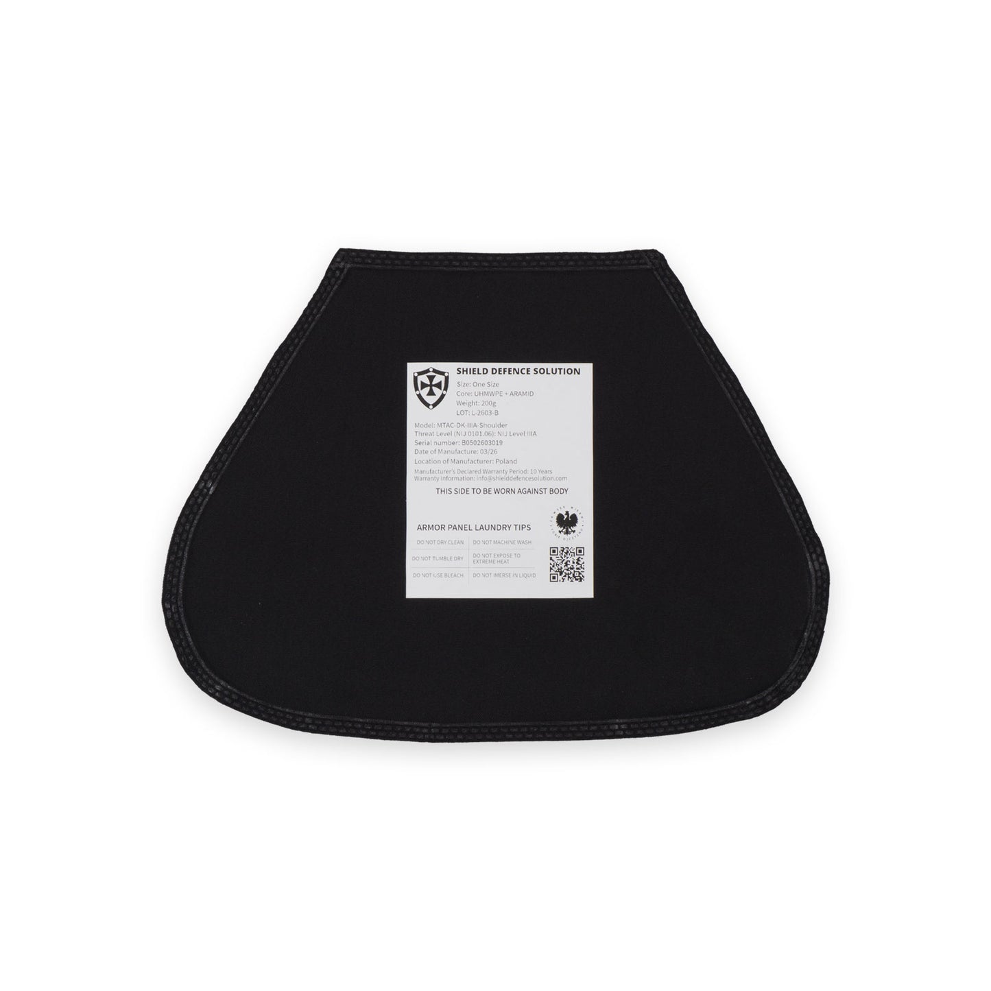 M-Tac Shoulder Protection Soft Armor Inserts Set