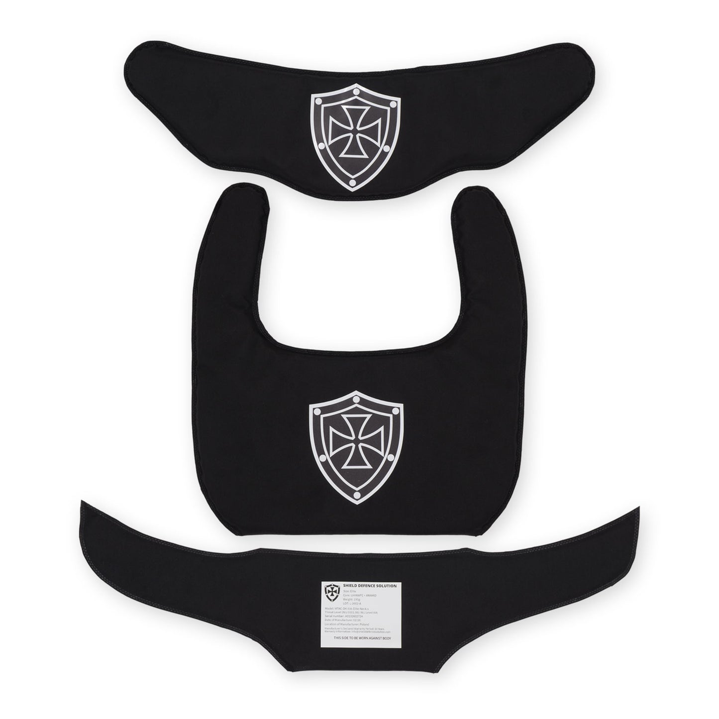 M-Tac Elite Gorget Neck Soft Armor Insert Set