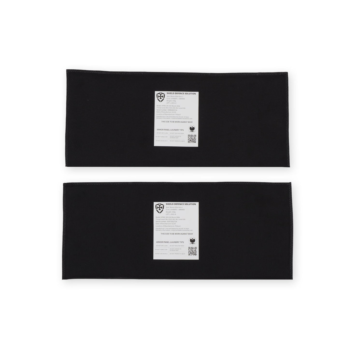 M-Tac  Sturm Gen.II Elite Soft Armor Insert Set