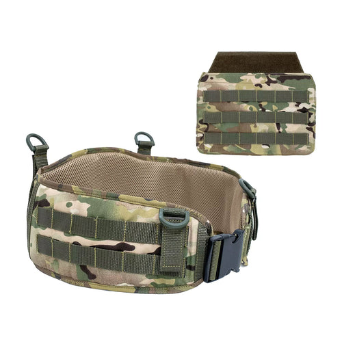 Belt with Lower Abdomen Protection Armor