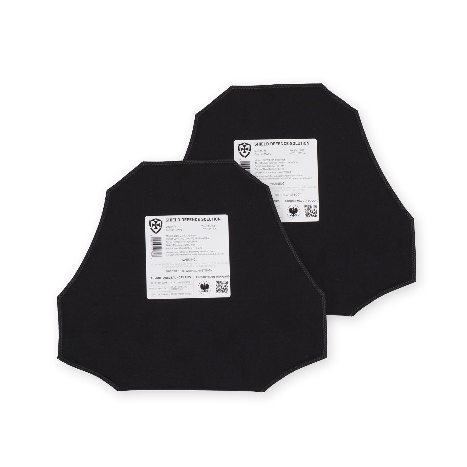 Cataphract Shoulder Pad Inserts - Shield Defence Solution