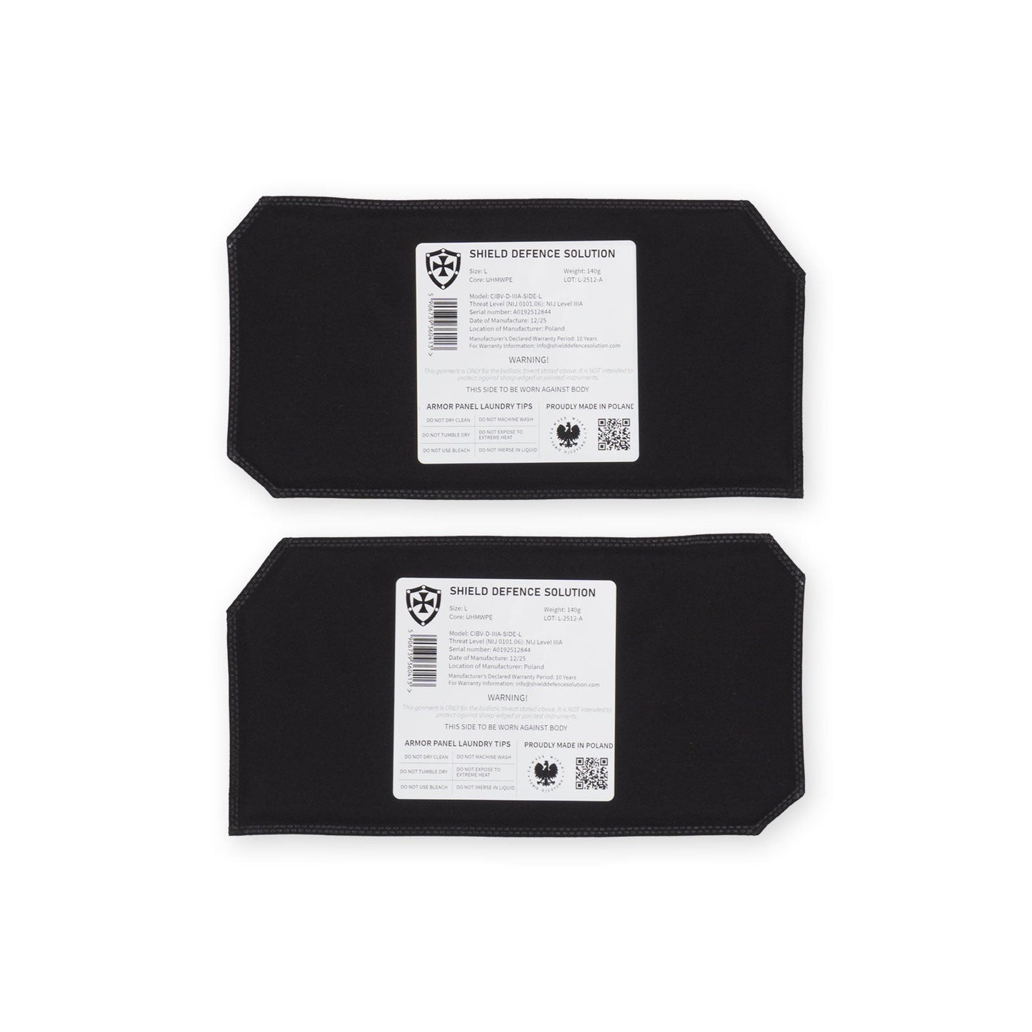 Cataphract Soft Armor Side Inserts - Shield Defence Solution