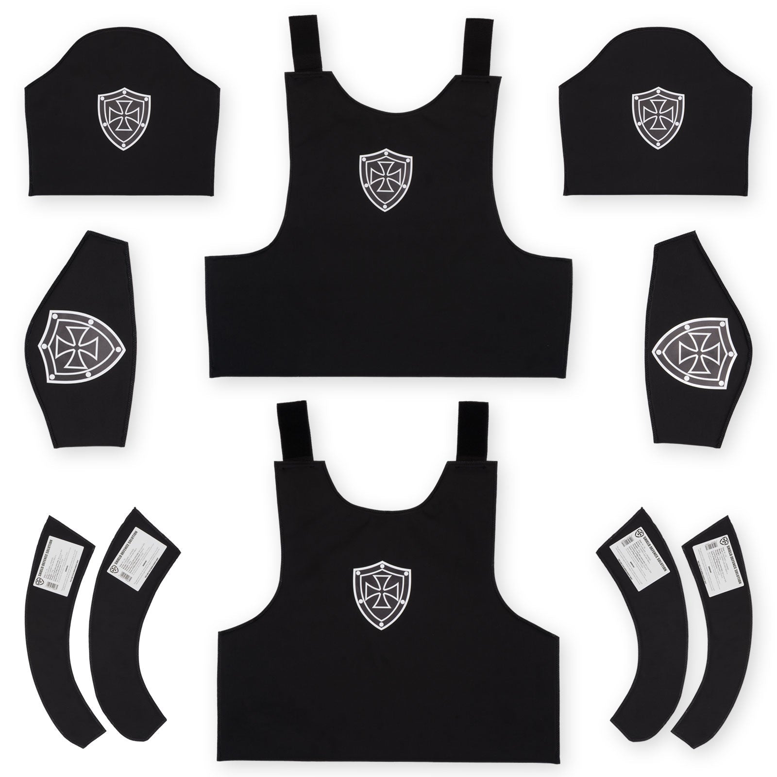 Full Set of Soft Ballistic Inserts for Osprey Vest MK2 - MK4 - Shield Defence Solution